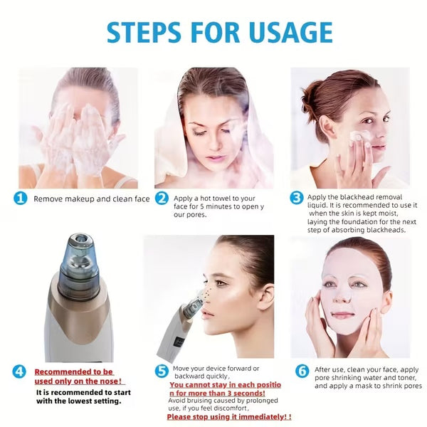 USB Blackhead Remover & Pore Cleaner