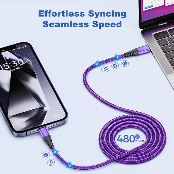 65W Type C to Type C Fast Charge Cable