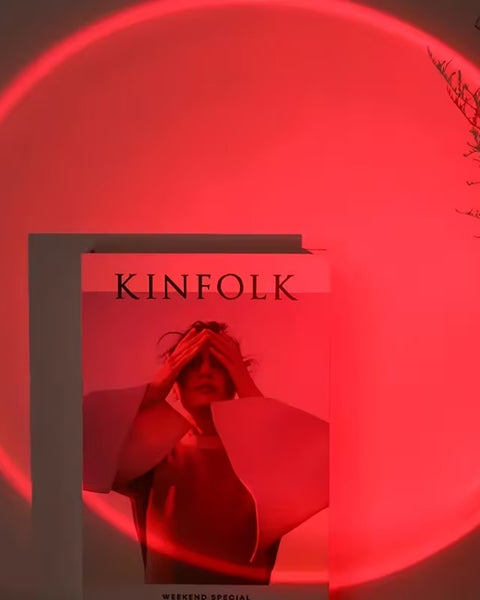 RGB Sunset Lamp with Remote Control