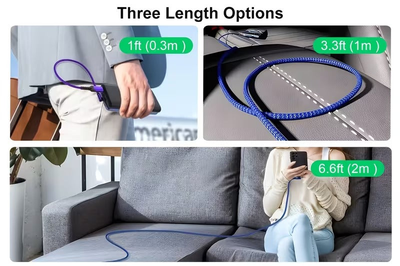 65W Type C to Type C Fast Charge Cable