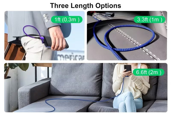 65W Type C to Type C Fast Charge Cable
