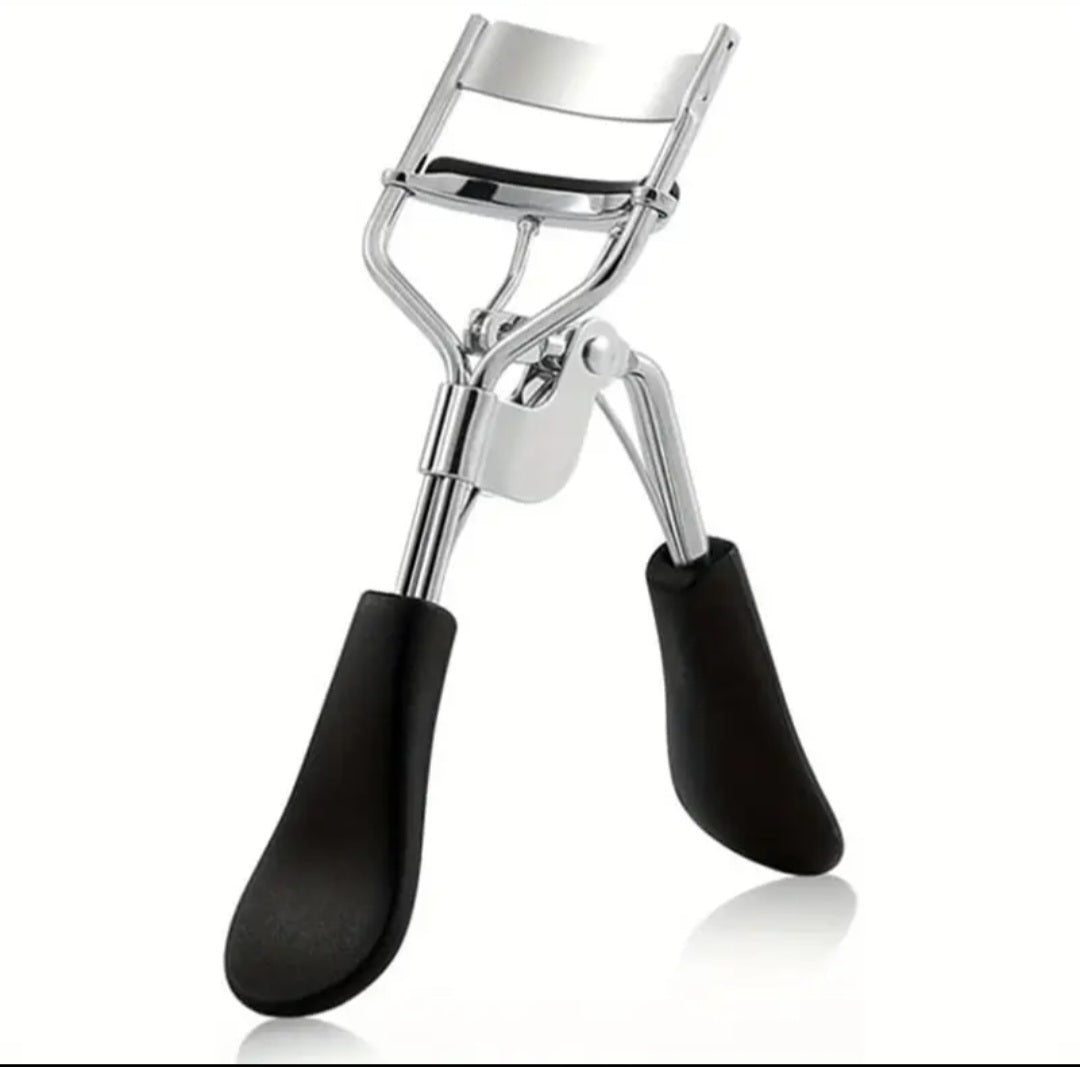 Premium Stainless Steel Eyelash Curler - Quick Natural Curl for All Eye Shapes, Long-Lasting Lift and Lengthening Tool