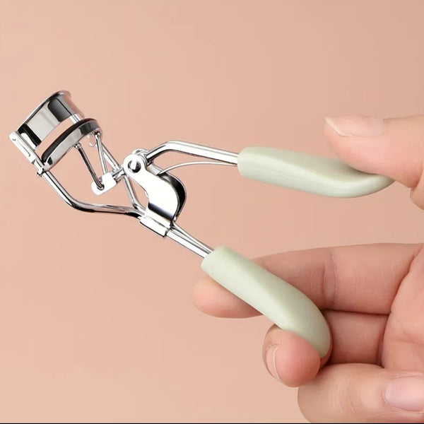 Premium Stainless Steel Eyelash Curler - Quick Natural Curl for All Eye Shapes, Long-Lasting Lift and Lengthening Tool